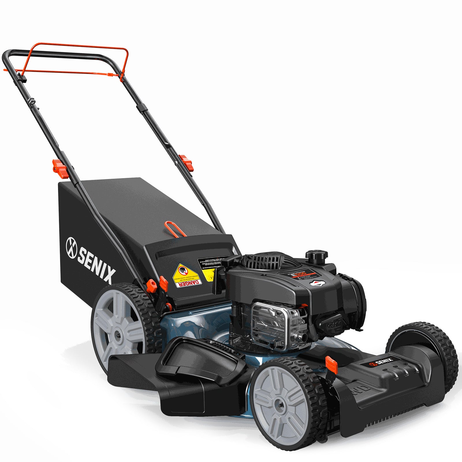 21" 140cc 4-Cycle Briggs & Stratton Gas Self-Propelled Lawn Mower with 3-in-1 Bagging, Mulching, Side Discharge